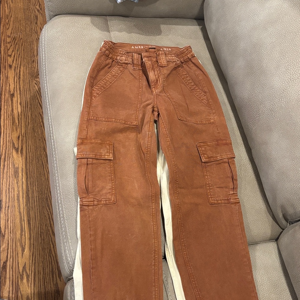American Age Rust Cargo Pants